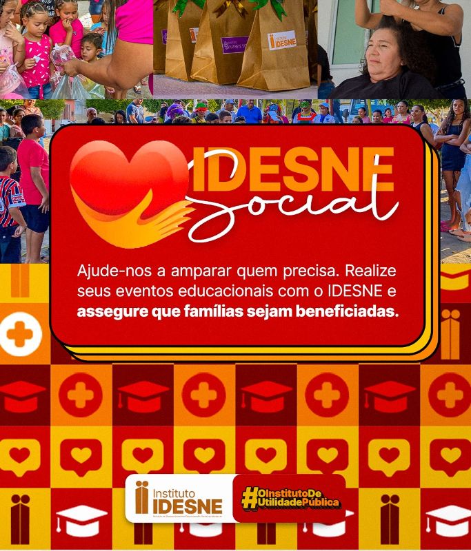 Instituto IDESNE Social — ações do instituto
